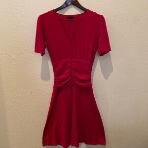 Vintage magenta dress